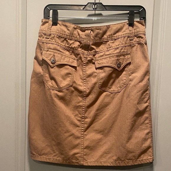 Faded Glory Women’s Beige Pencil Skirt Size 6 | 100% Cotton | Office Wear - Picture 6 of 6